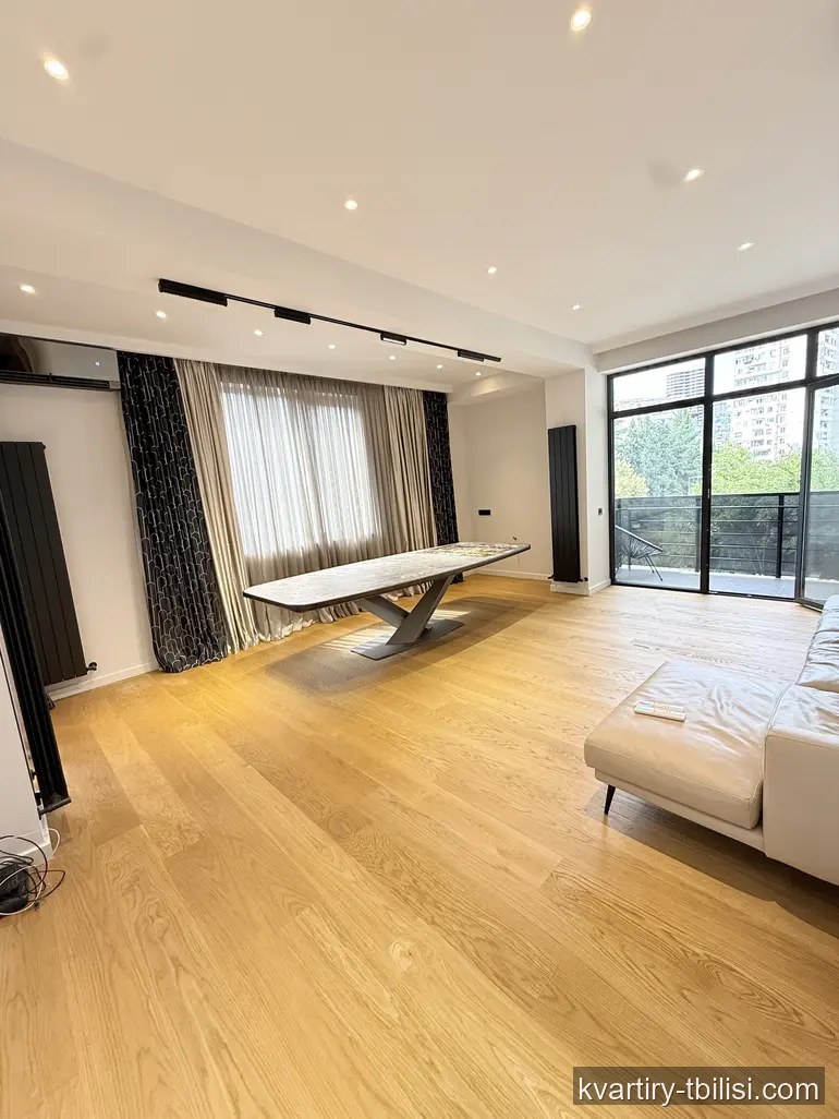 Трёхкомнатная квартира на Сабуртало — 351 000 USD | Tbilisi Homes