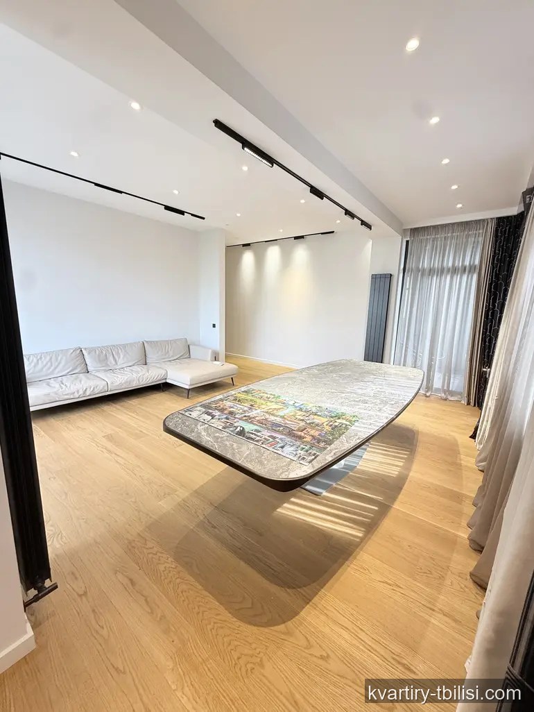 Трёхкомнатная квартира на Сабуртало — 351 000 USD | Tbilisi Homes
