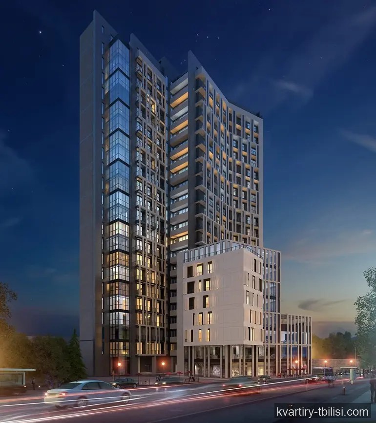 Трёхкомнатная квартира на Сабуртало — 222 000 USD | Tbilisi Homes