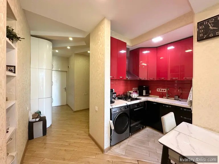 Трёхкомнатная квартира на Сабуртало — 150 000 USD | Tbilisi Homes
