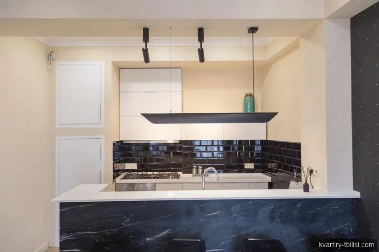 Трёхкомнатная квартира на Сабуртало — 197 000 USD | Tbilisi Homes