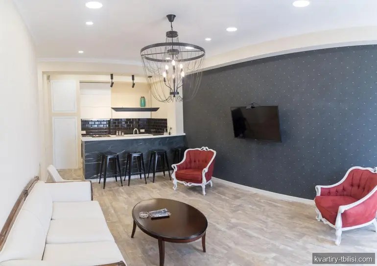 Трёхкомнатная квартира на Сабуртало — 197 000 USD | Tbilisi Homes