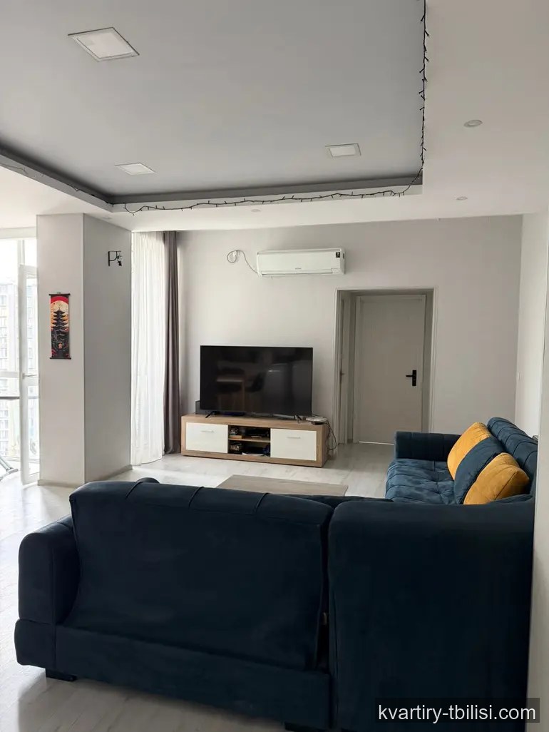 3-bedroom Apartment for sale in Saburtalo, Tbilisi, 90 sqm, floor 15/24 — 144 000 USD | Tbilisi Homes