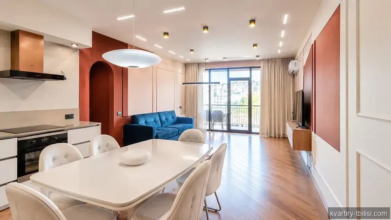 Трёхкомнатная квартира на Сабуртало — 250 000 USD | Tbilisi Homes