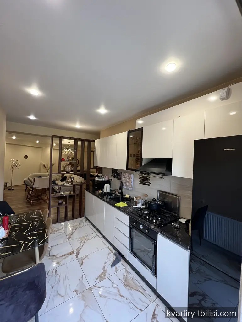 Трёхкомнатная квартира на Сабуртало — 177 000 USD | Tbilisi Homes