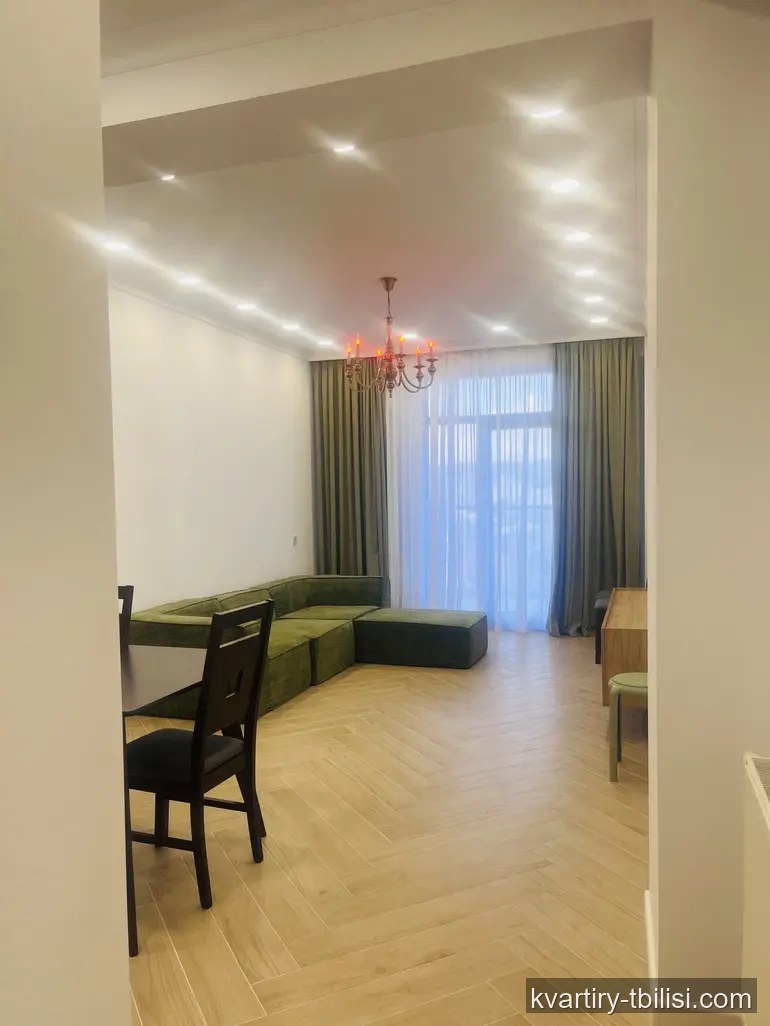 Трёхкомнатная квартира на Сабуртало — 230 000 USD | Tbilisi Homes