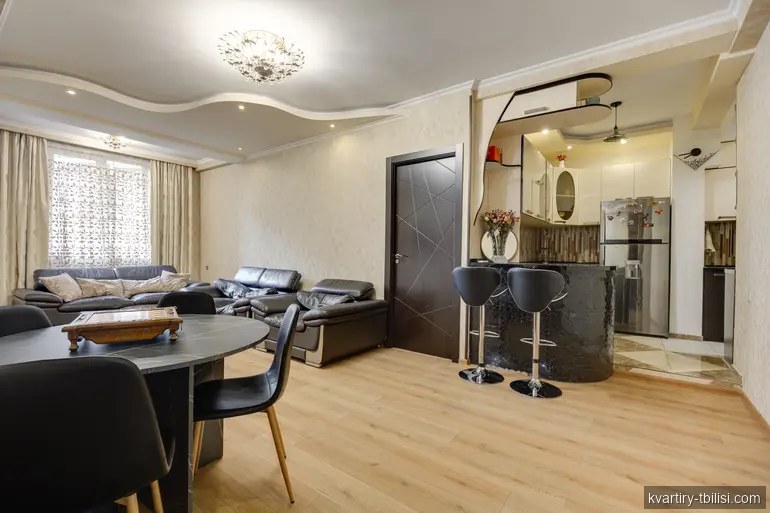 3-bedroom Apartment for sale in Saburtalo, Tbilisi, 82 sqm, floor 3/7 — 163 000 USD | Tbilisi Homes