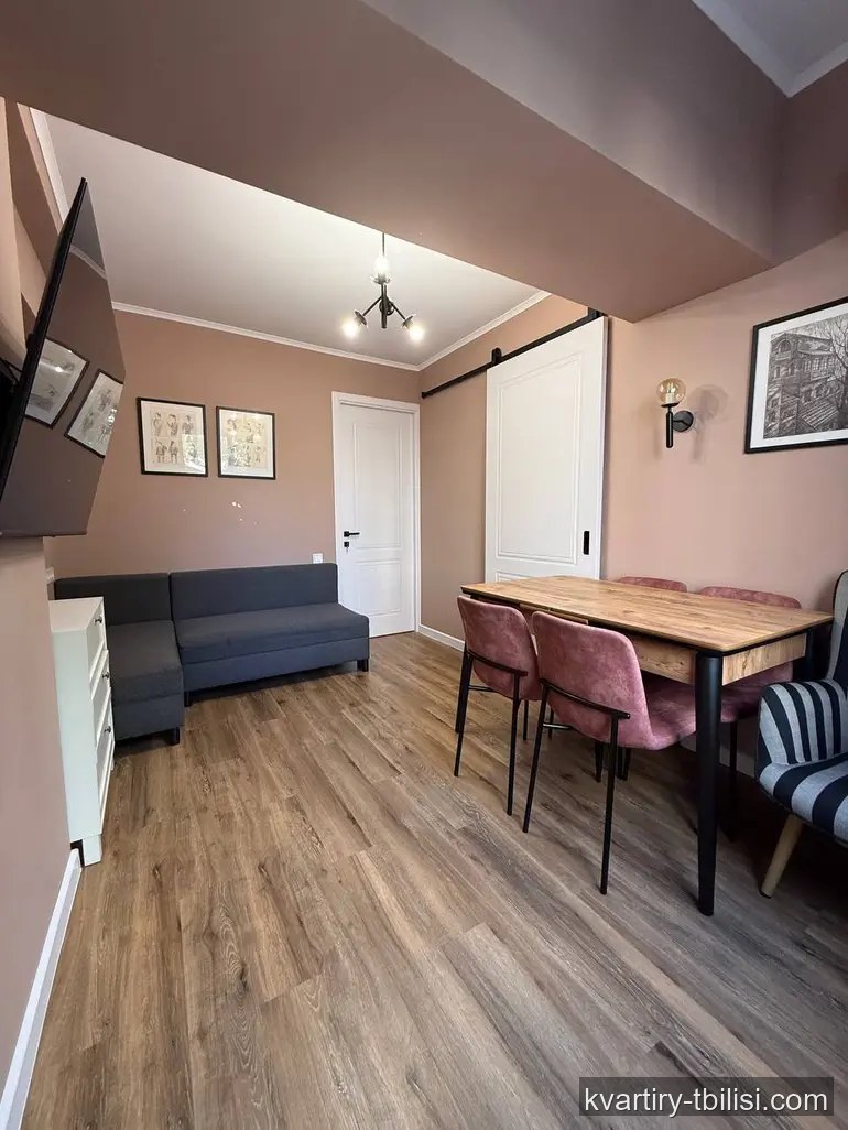 Трёхкомнатная квартира на Сабуртало — 124 000 USD | Tbilisi Homes