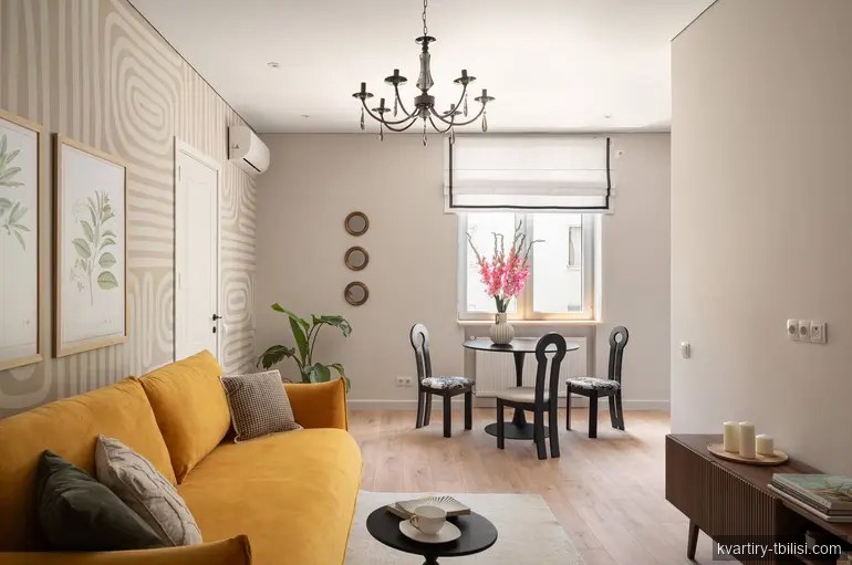 Трёхкомнатная квартира на Сабуртало — 188 000 USD | Tbilisi Homes