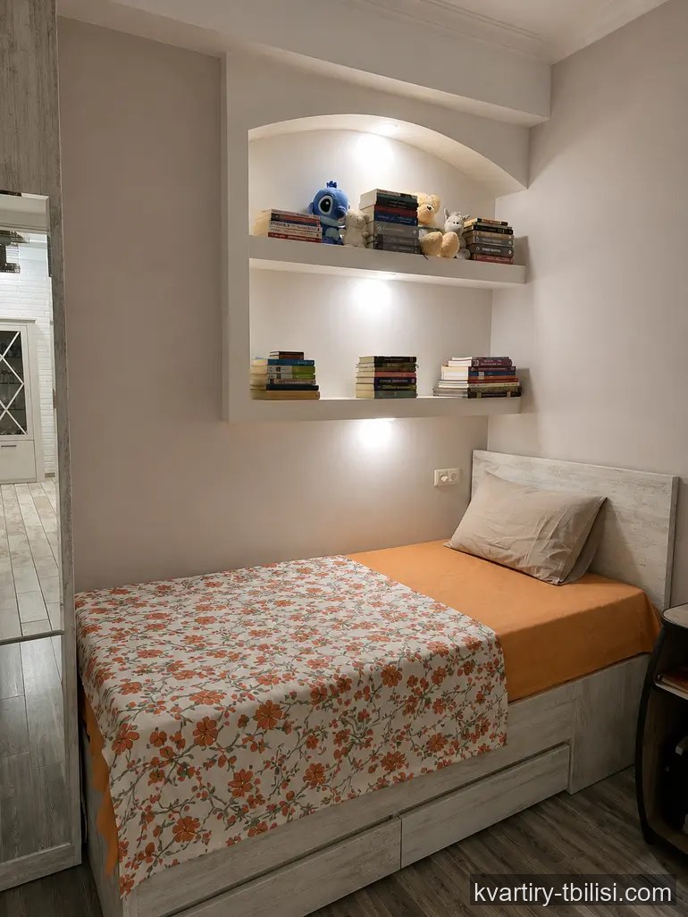 Трёхкомнатная квартира на Сабуртало — 145 000 USD | Tbilisi Homes