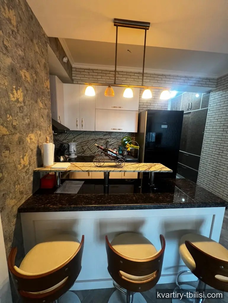 Трёхкомнатная квартира на Сабуртало — 128 000 USD | Tbilisi Homes