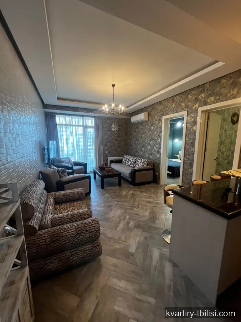 Трёхкомнатная квартира на Сабуртало — 128 000 USD | Tbilisi Homes