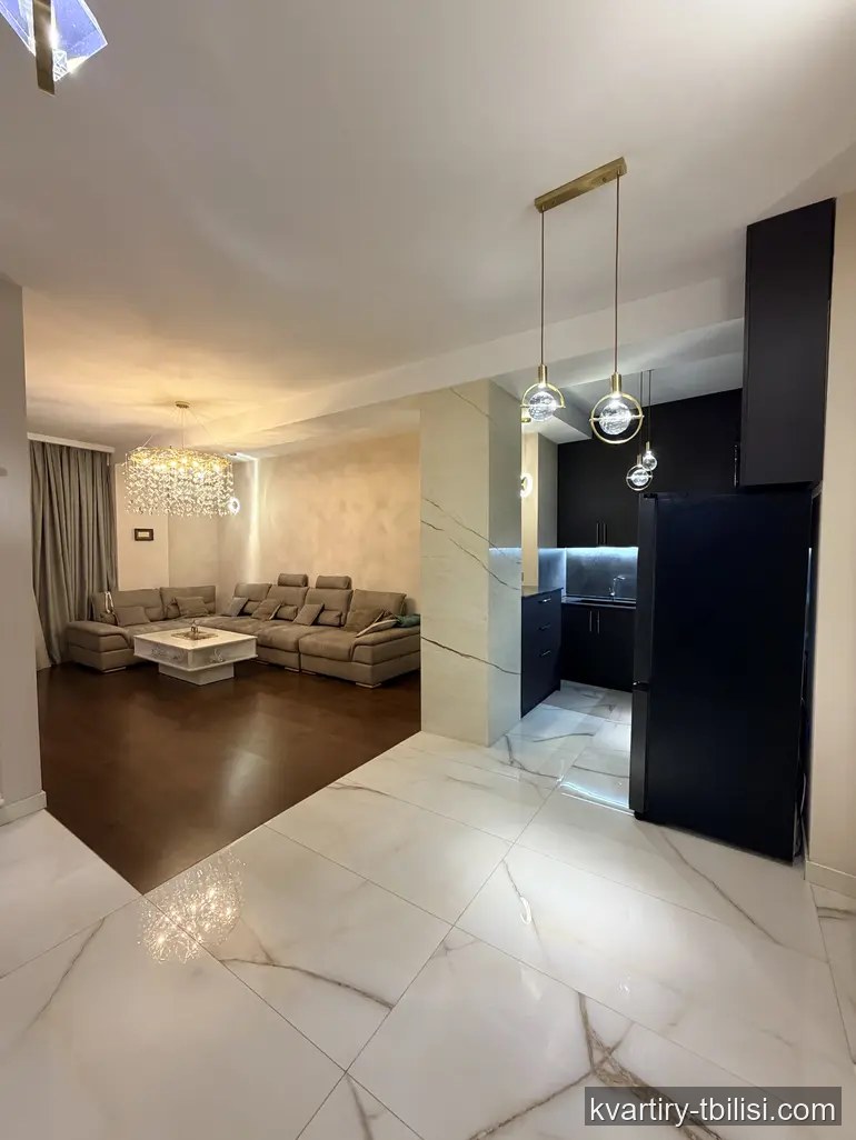 Трёхкомнатная квартира на Сабуртало — 253 000 USD | Tbilisi Homes