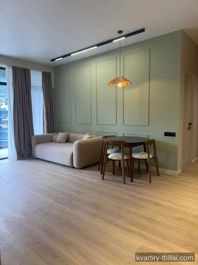 Трёхкомнатная квартира на Сабуртало — 170 000 USD | Tbilisi Homes