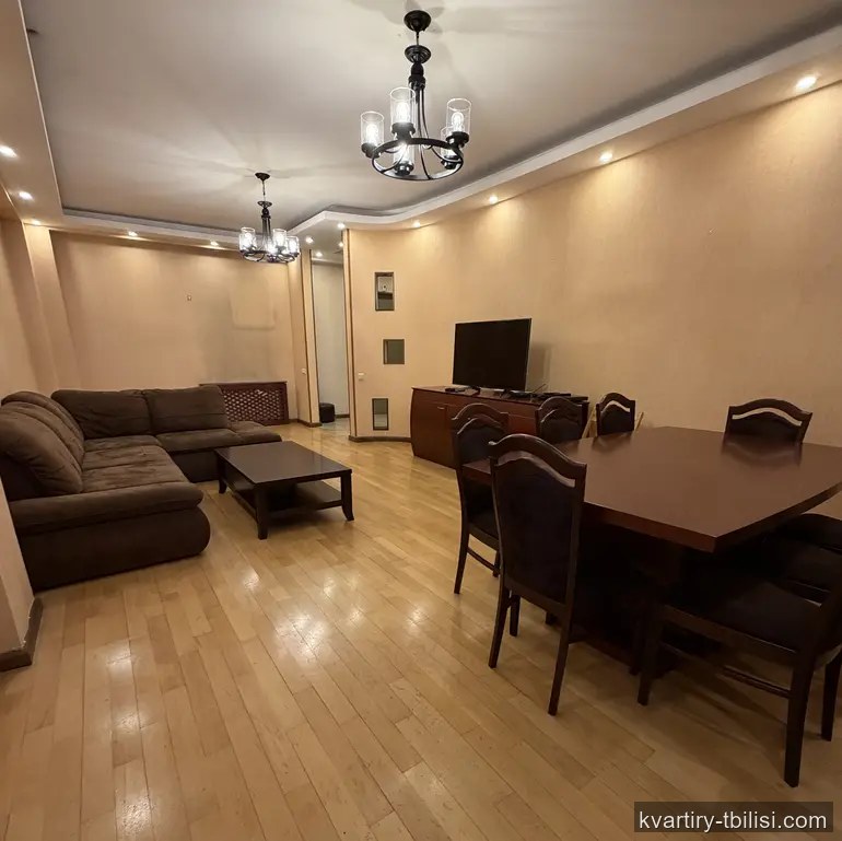 Трёхкомнатная квартира на Сабуртало — 265 000 USD | Tbilisi Homes