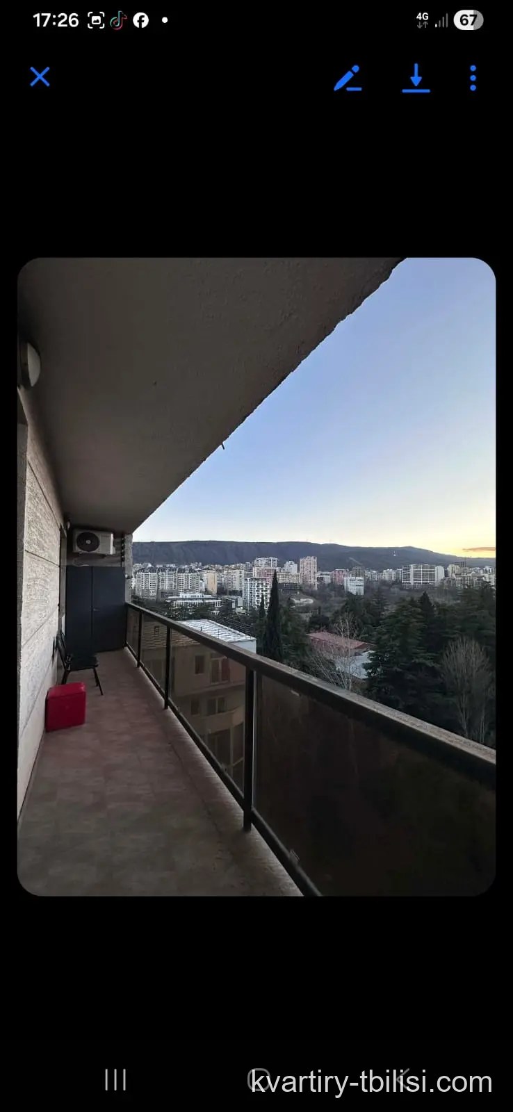 3-bedroom Apartment for sale in Saburtalo, Tbilisi, 60 sqm, floor 9/12 — 123 000 USD | Tbilisi Homes