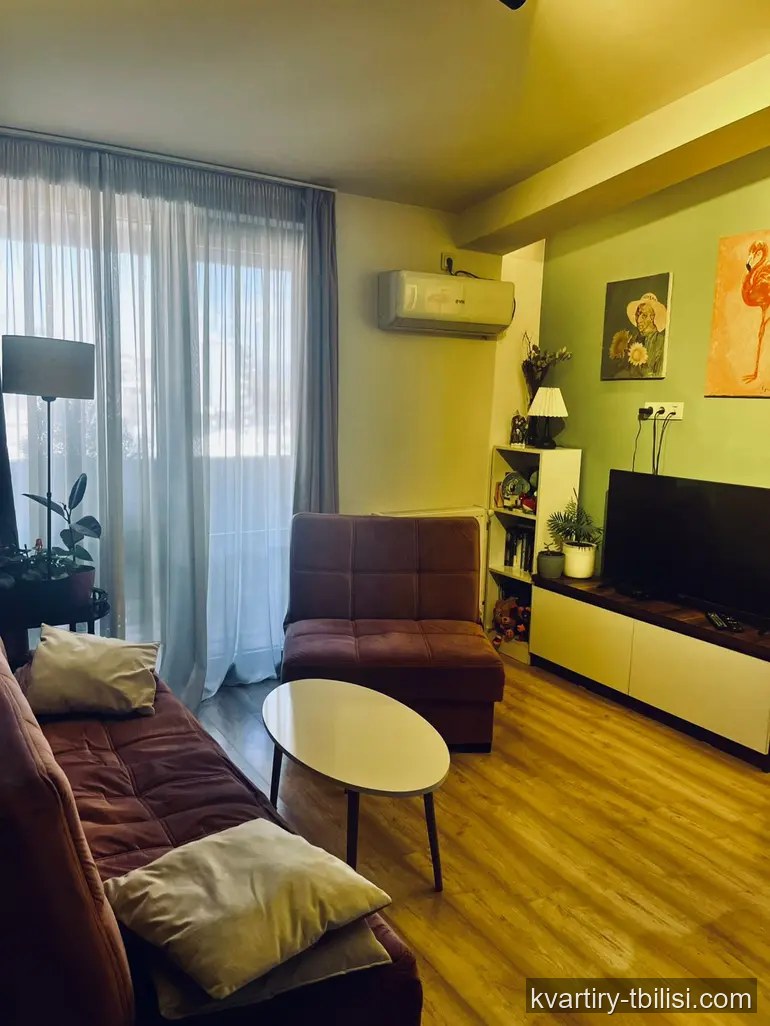 Трёхкомнатная квартира на Сабуртало — 129 000 USD | Tbilisi Homes