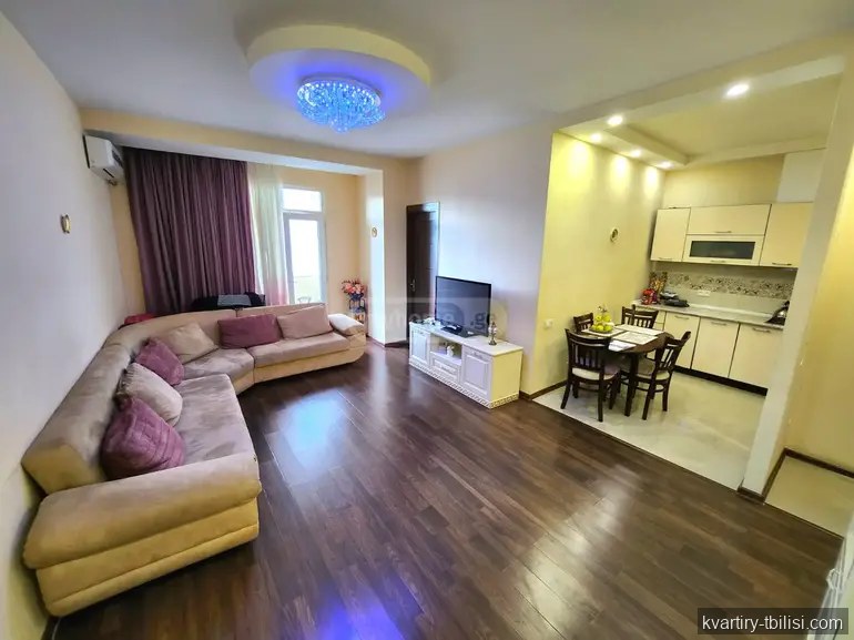Трёхкомнатная квартира на Сабуртало — 143 000 USD | Tbilisi Homes