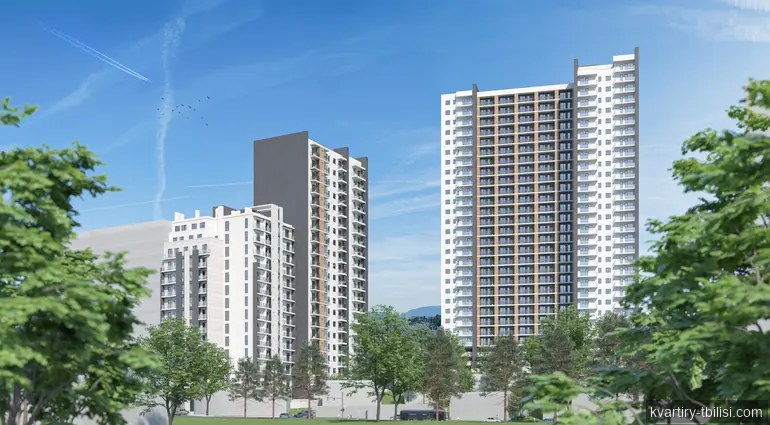 3-bedroom Apartment for sale in Saburtalo, Tbilisi, 96.8 sqm, floor 18/26 — 167 000 USD | Tbilisi Homes