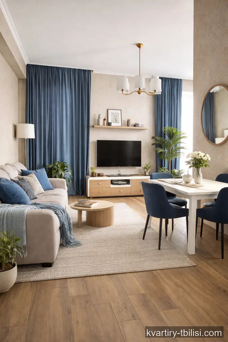 3-bedroom Apartment for sale in Saburtalo, Tbilisi, 95 sqm, floor 15/17 — 167 000 USD | Tbilisi Homes