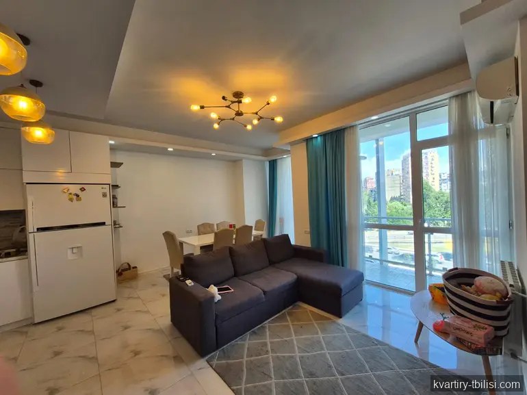 3-bedroom Apartment for sale in Saburtalo, Tbilisi, 92 sqm, floor 4/23 — 129 000 USD | Tbilisi Homes