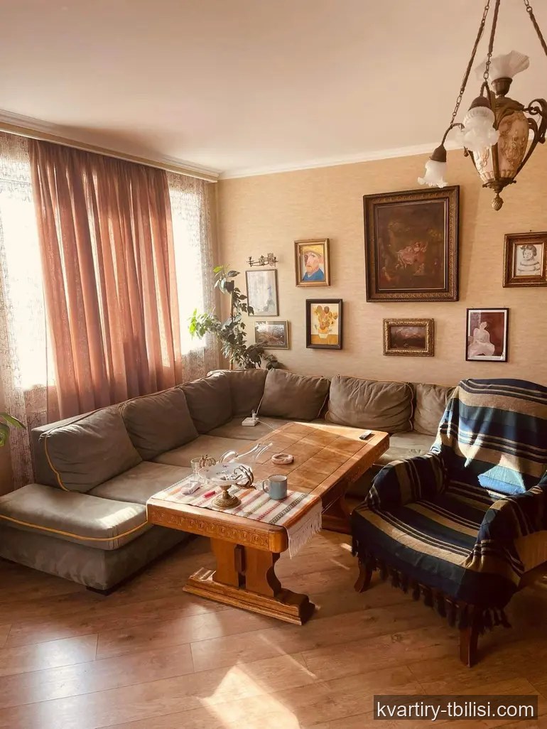 4-bedroom Apartment for sale in Saburtalo, Tbilisi, 90 sqm, floor 7/8 — 175 000 USD | Tbilisi Homes