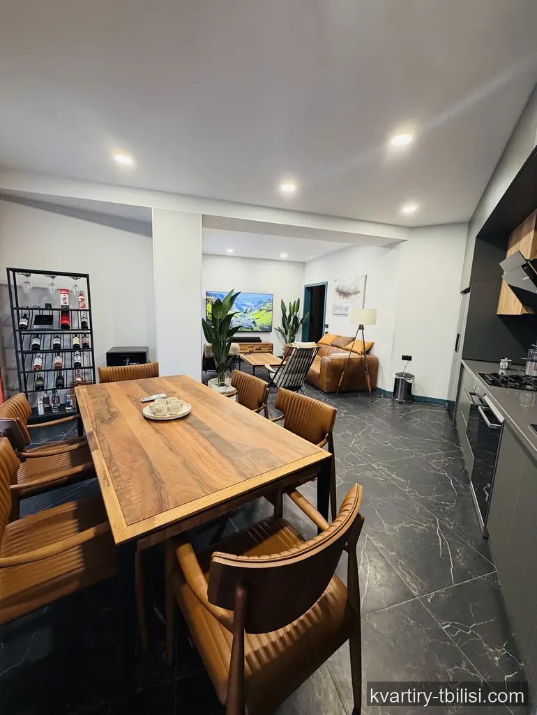 Четырёхкомнатная квартира на Сабуртало — 450 000 USD | Tbilisi Homes
