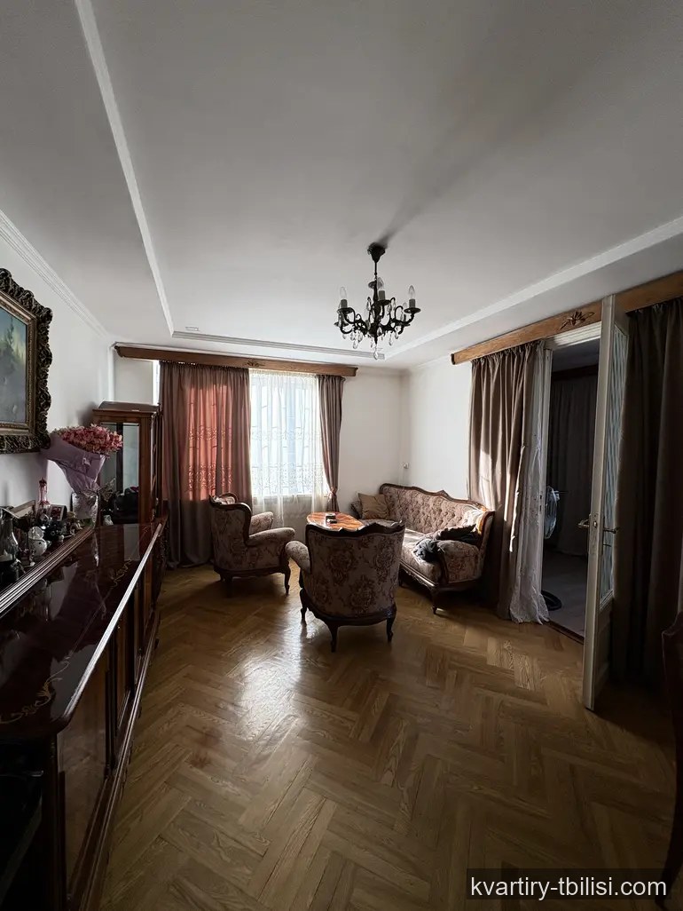 4-bedroom Apartment for sale in Saburtalo, Tbilisi, 80 sqm, floor 4/9 — 155 000 USD | Tbilisi Homes