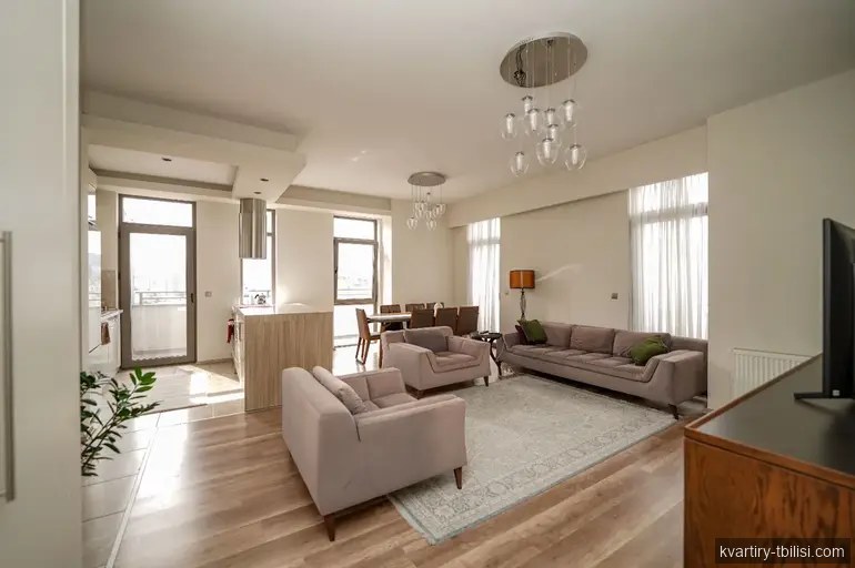 4-bedroom Apartment for sale in Saburtalo, Tbilisi, 120.32 sqm, floor 22/22 — 360 000 USD | Tbilisi Homes