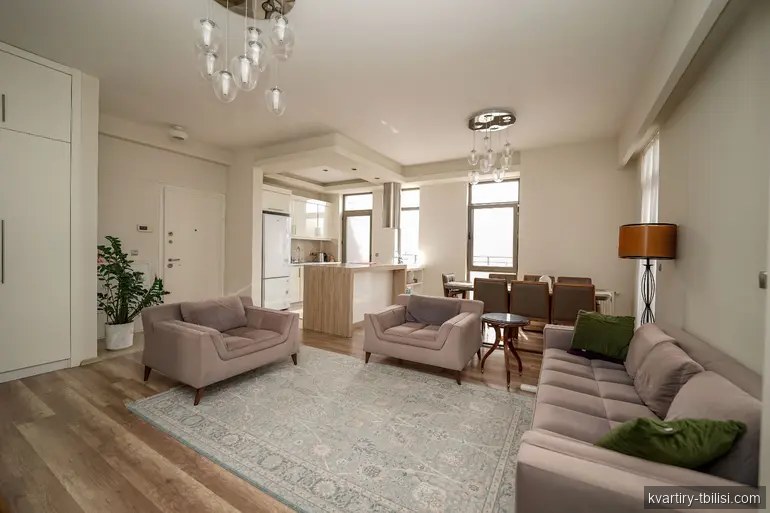 4-bedroom Apartment for sale in Saburtalo, Tbilisi, 120.32 sqm, floor 22/22 — 360 000 USD | Tbilisi Homes
