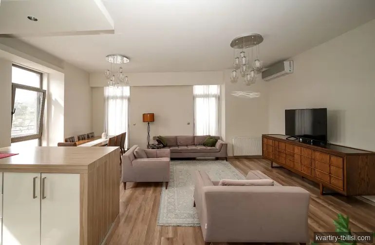 4-bedroom Apartment for sale in Saburtalo, Tbilisi, 120.32 sqm, floor 22/22 — 360 000 USD | Tbilisi Homes