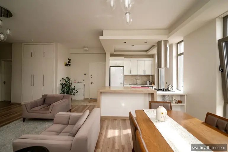 4-bedroom Apartment for sale in Saburtalo, Tbilisi, 120.32 sqm, floor 22/22 — 360 000 USD | Tbilisi Homes