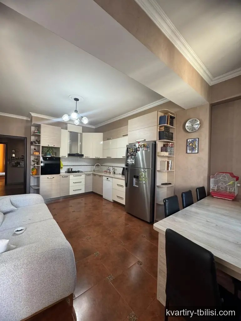 4-bedroom Apartment for sale in Saburtalo, Tbilisi, 135 sqm, floor 12/15 — 200 000 USD | Tbilisi Homes