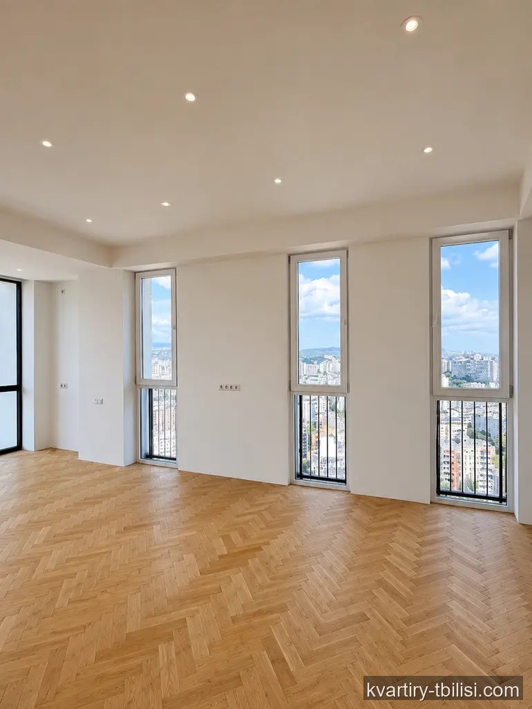 Четырёхкомнатная квартира на Сабуртало — 420 000 USD | Tbilisi Homes