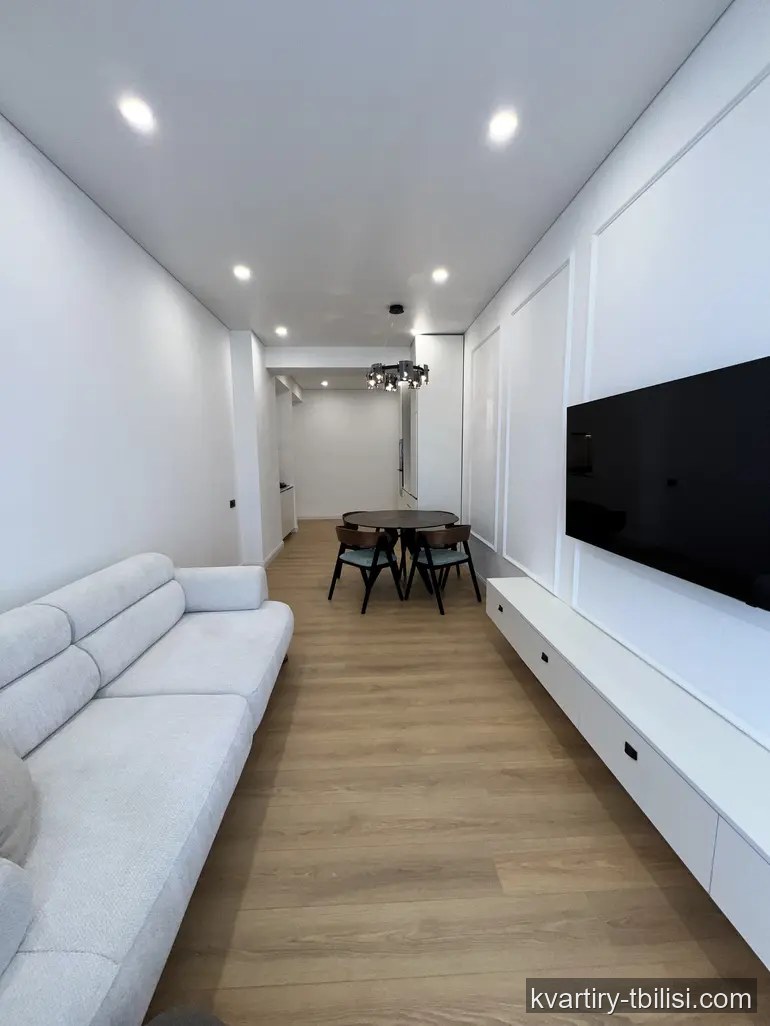 4-bedroom Apartment for sale in Saburtalo, Tbilisi, 112 sqm, floor 36/37 — 268 000 USD | Tbilisi Homes