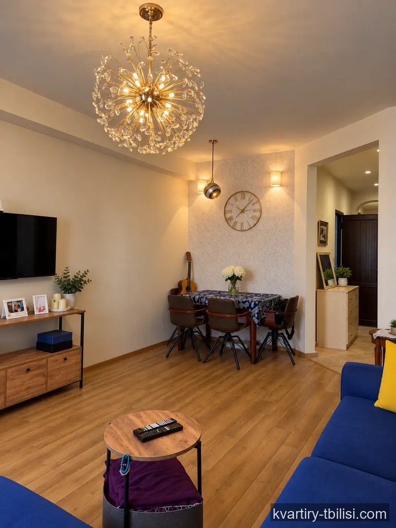 4-bedroom Apartment for sale in Saburtalo, Tbilisi, 95 sqm, floor 9/11 — 190 000 USD | Tbilisi Homes