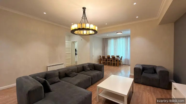 4-bedroom Apartment for sale in Saburtalo, Tbilisi, 160 sqm, floor 1/10 — 215 000 USD | Tbilisi Homes