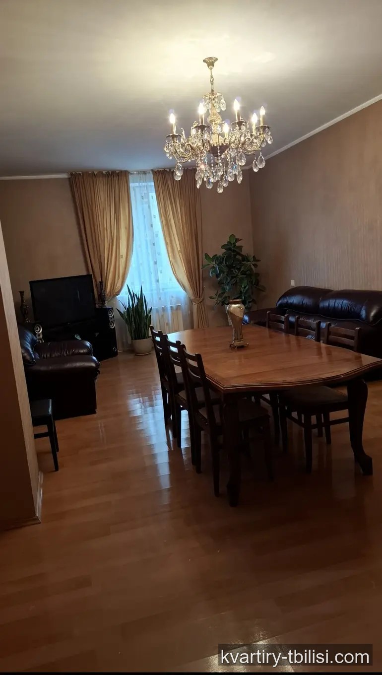 Четырёхкомнатная квартира на Сабуртало — 265 000 USD | Tbilisi Homes