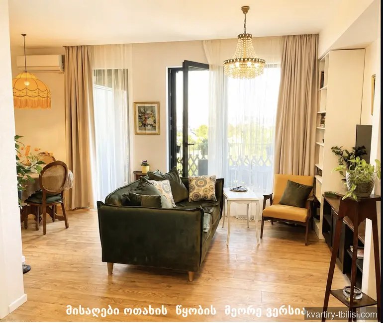 Четырёхкомнатная квартира на Сабуртало — 195 000 USD | Tbilisi Homes