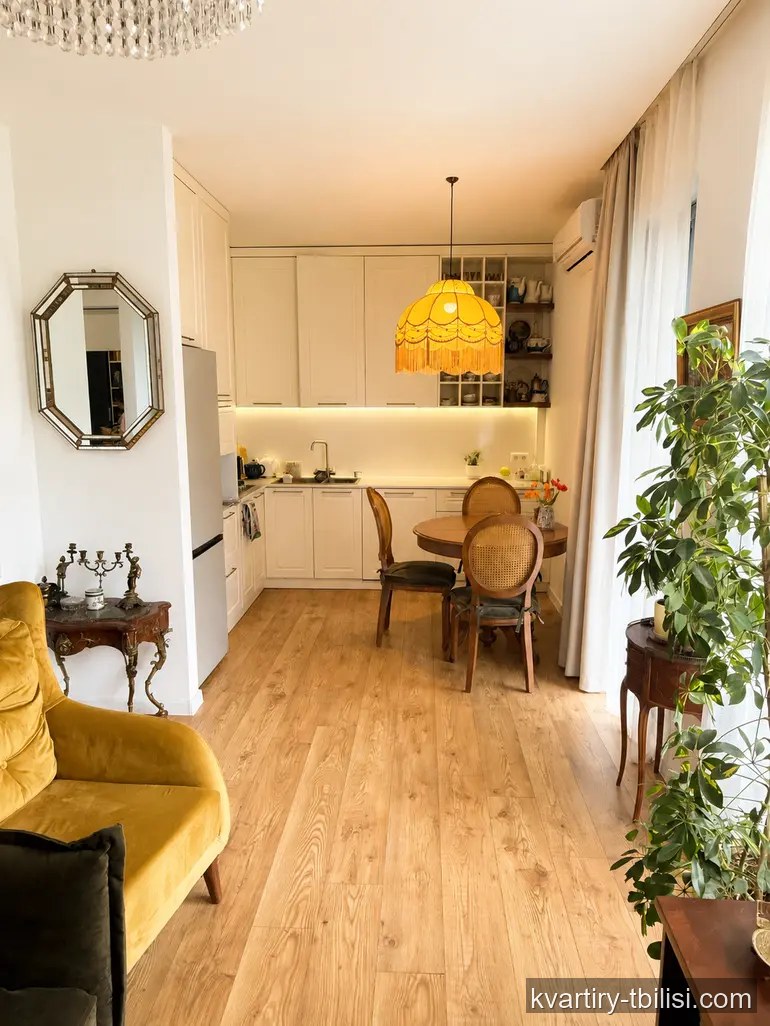 Четырёхкомнатная квартира на Сабуртало — 195 000 USD | Tbilisi Homes