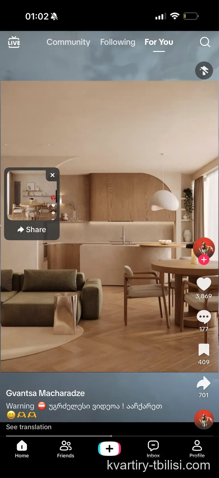4-bedroom apartment