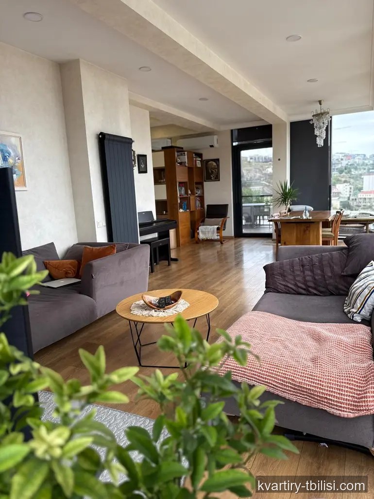 Четырёхкомнатная квартира на Сабуртало — 287 000 USD | Tbilisi Homes
