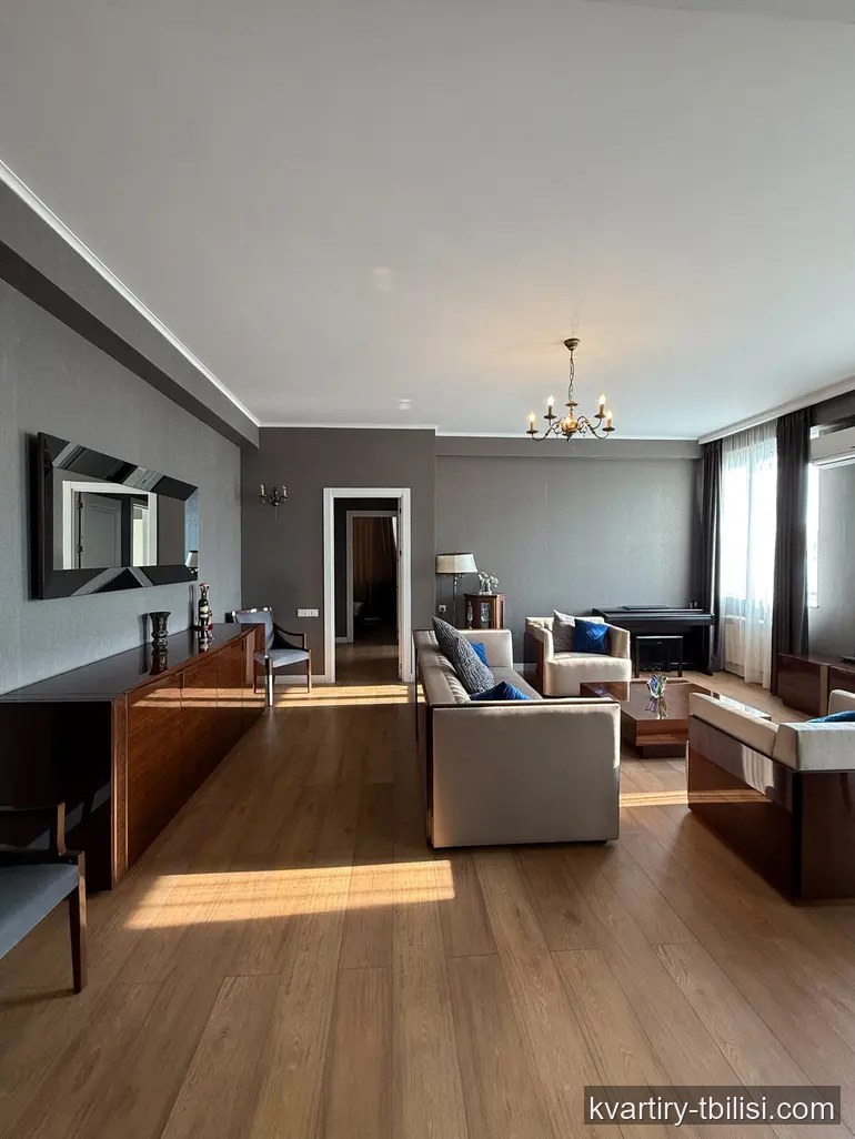 Четырёхкомнатная квартира на Сабуртало — 305 000 USD | Tbilisi Homes