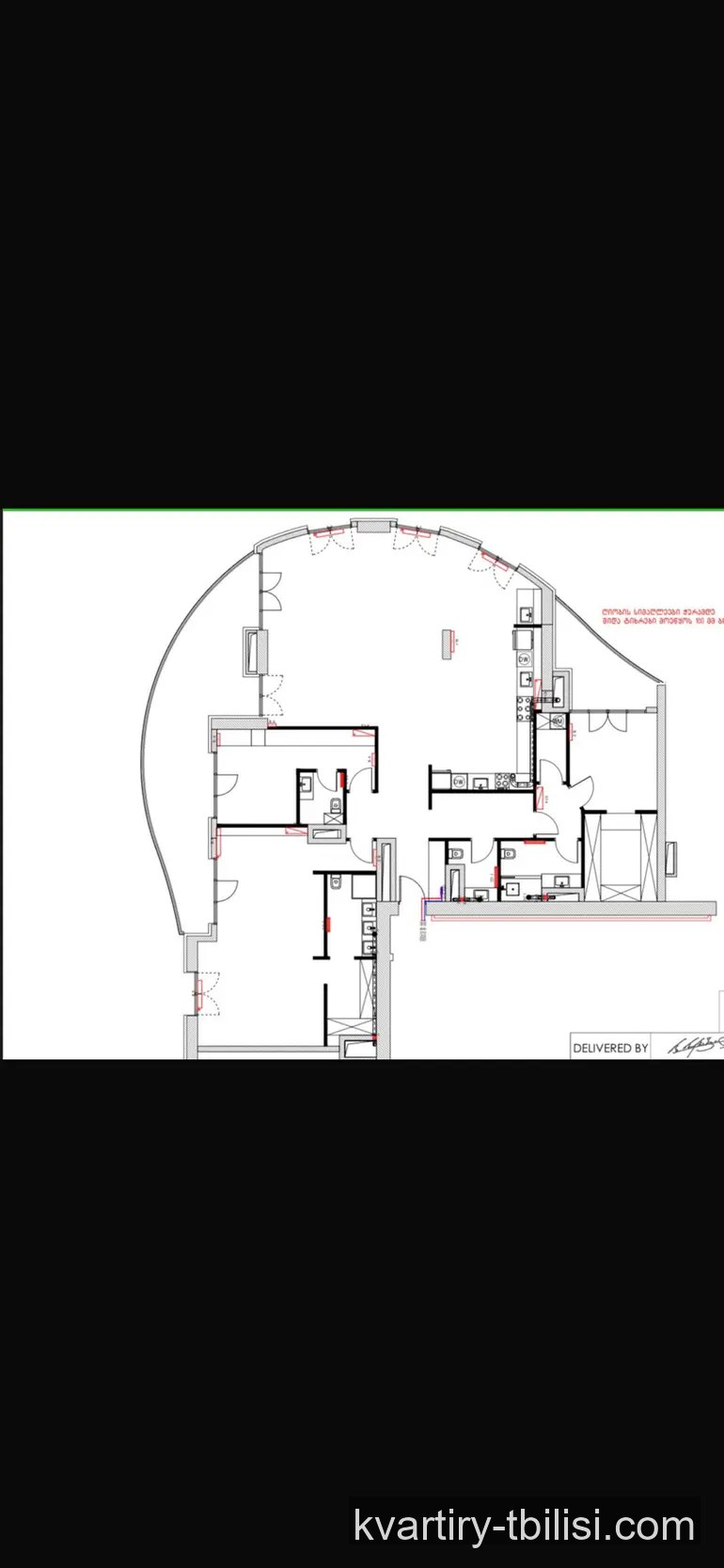 Четырёхкомнатная квартира на Сабуртало — 1 111 500 USD | Tbilisi Homes