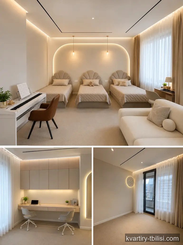 Четырёхкомнатная квартира на Сабуртало — 1 111 500 USD | Tbilisi Homes