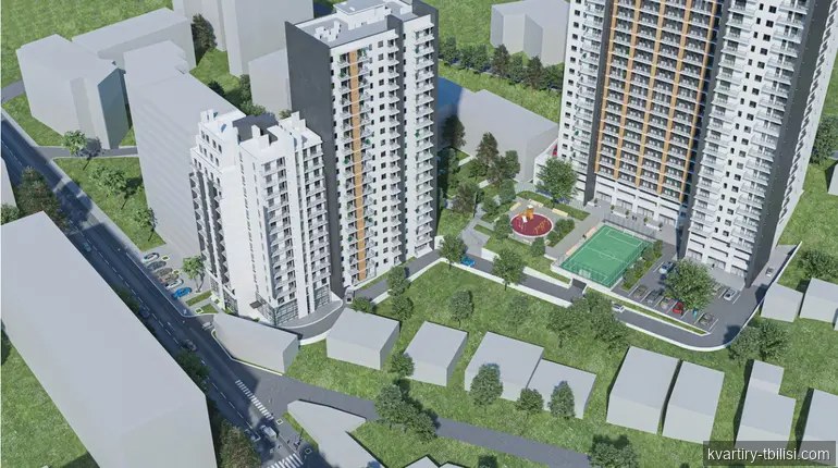Четырёхкомнатная квартира на Сабуртало — 185 000 USD | Tbilisi Homes