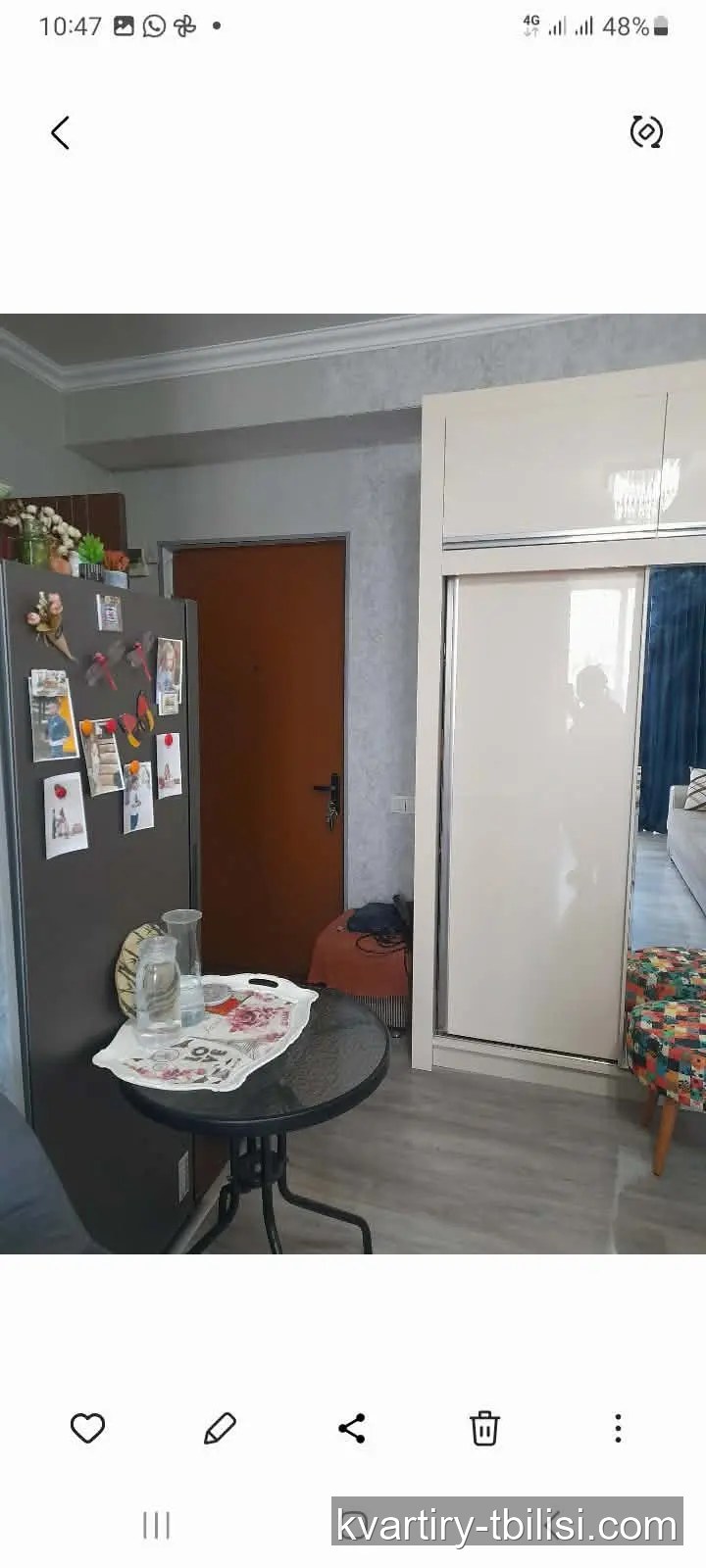 2-bedroom Apartment for sale in Samgori, Tbilisi, 38 sqm, floor 4/8 — 65 000 USD | Tbilisi Homes