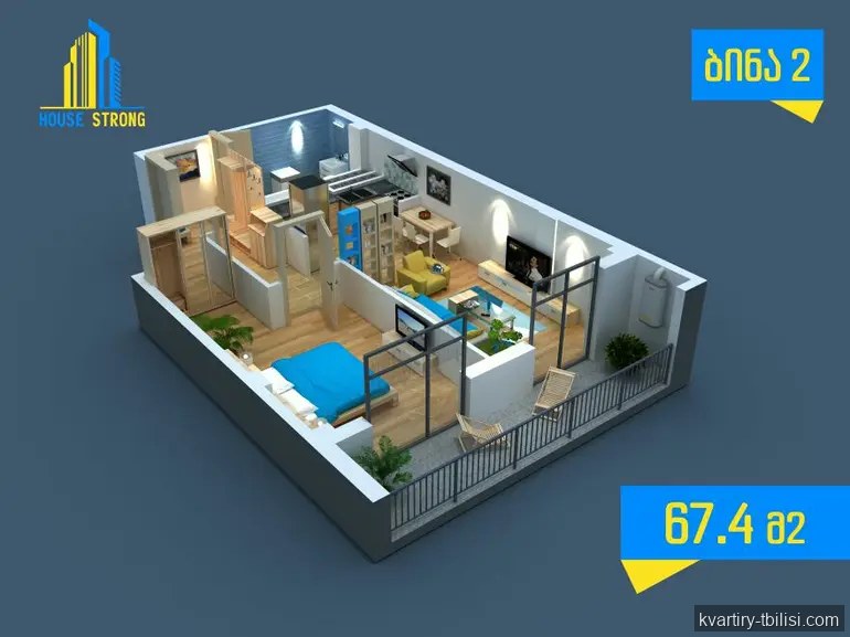 11-комнатная квартира в Санзоне — 67 000 USD | Tbilisi Homes