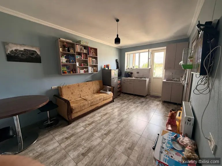 2-bedroom Apartment for sale in Sanzona, Tbilisi, 40 sqm, floor 7/8 — 65 000 USD | Tbilisi Homes