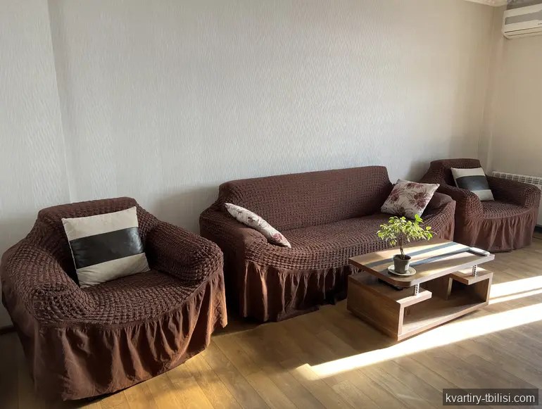 2-bedroom Apartment for sale in Sanzona, Tbilisi, 70 sqm, floor 14/15 — 112 000 USD | Tbilisi Homes